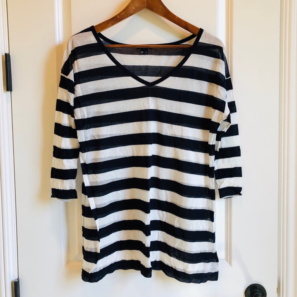 Theory 3/4 Sleeve Top